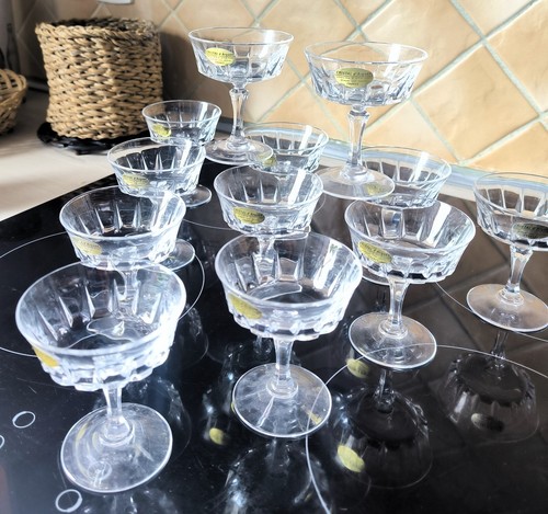Coupes verres cristal - coupes, en