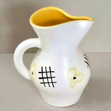 PICHET VASE VINTAGE 1950 EN CERAMIQUE DE VALLAURIS PAR ANDRE BAUD 50S ROCKABILLY