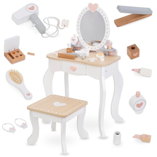 Coiffeuse enfant bois - enfant,