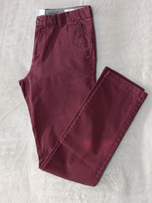 Pantalon Jules Slim Bordeaux