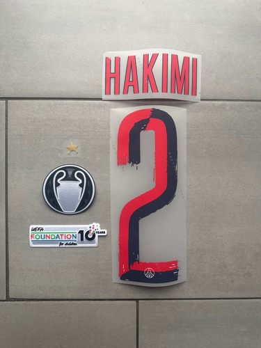 Flocage hakimi psg - #2, maillot