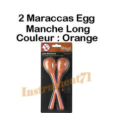 2 Maracas Egg Manche Long