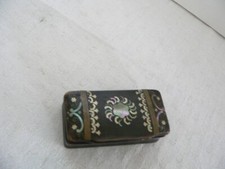 ancienne tabatière en corne