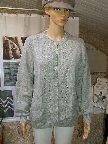 Superbe pull gilet tricoté - superbe,