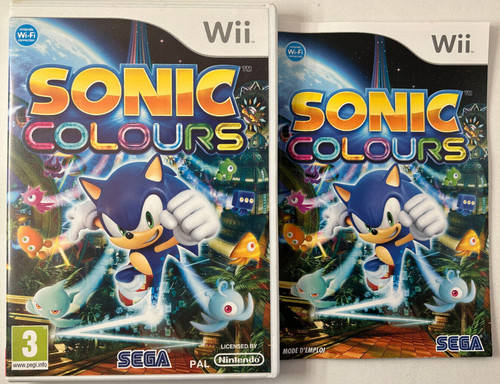 Sonic colours wii - sonic,