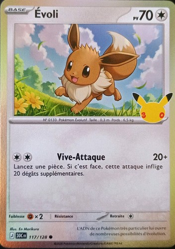 Carte pokemon evoli 117 128 - pokemon, 117/128