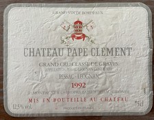 Étiquette Château Pape