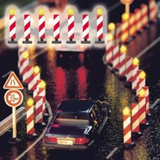 Busch 5947 - Tt / N Feux à Éclat pour Chantier - Neuf