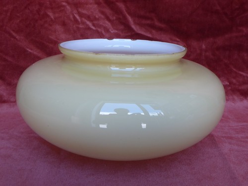 Ancien abat jour - ancien, verre