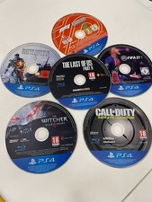 6x PLAYSTATION 4 Ps4 Jeux Paquet Rayé Réparation Non Actif Original