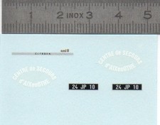 Décalcomanie - CITROËN AMI8 - Aix en Othe - Ech. 1:43