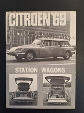 Citroën DS break 1969 USA brochure feuillet recto verso rarissime