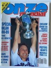 FOOTBALL ONZE MONDIAL HORS SÉRIE 01 SPECIAL BILAN CHAMPIONNAT 1988-1989