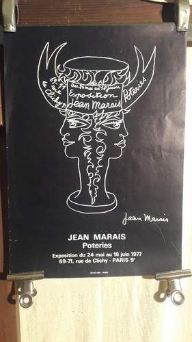 Affiche poteries jean marais - poteries,