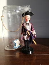 Poupée folklorique historique Louis XV Clorennec écusson boite doll vintage