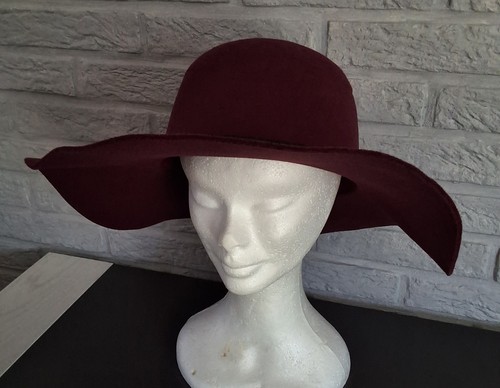 Chapeau capeline feutre - en,