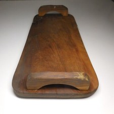 Planche à découper plateau serviteur bois olivier art table fait main N8851