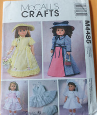 - PATRONS HABITS POUPEE 46CM McCALL'S CRAFTS N°M4485 + CADEAU