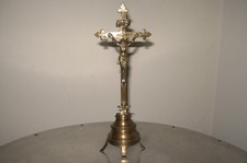 Crucifix bronze poli inri - poli,,