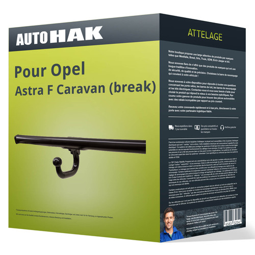 Attelage pour opel astra - opel, f