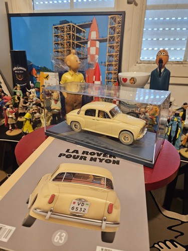 Grande voiture tintin kuifje - voiture,