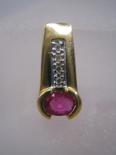 Pendentif vintage 18k - pendentif,