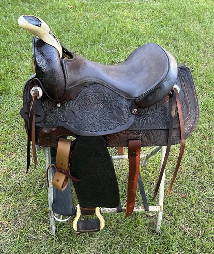 Circle leather western - circle,
