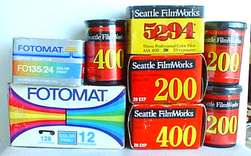 Film rolls expired - expired,