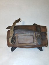 Ancienne Trousse A Outils En Cuir Pour Velo