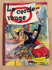 LE CERCLE ROUGE brochard ALEX ET EURÊKA INSPECTEUR LESTAQUE EO 1959 FLEURUS TBE