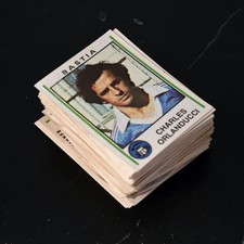 Lot 57 vignettes stickers Panini Football 81 vintage collection