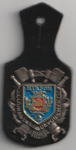 Insigne pompiers pucelle - pompiers,,