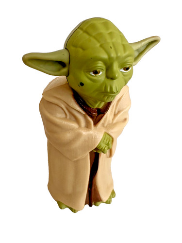 Figurine star wars yoda happy - figurine,