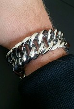 Stainless steel 19mm wide 125 - steel,