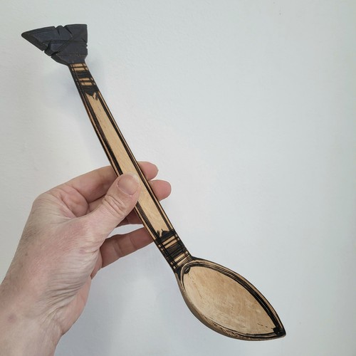 Cuillère touareg bois - cuillère, en
