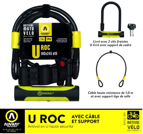Antivol auvray uroc - uroc, vélo