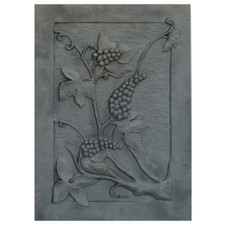 Plaque cheminée fonte - de,