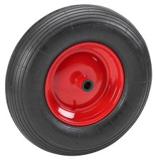 Meister Roue increvable 400 mm pour brouette jante en acier 810800