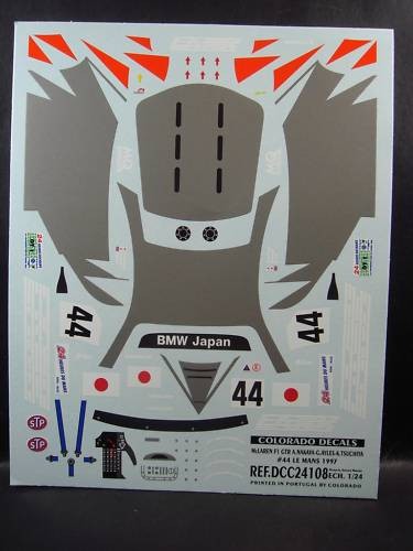 Decals laren gtr - mc, f1