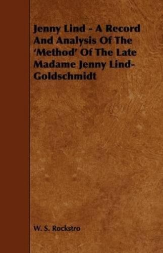 Rockstro jenny lind a - w.,