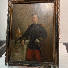 Tableau Hsb Portrait Militaire 