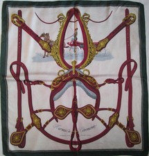 -Authentique Foulard HERMÈS