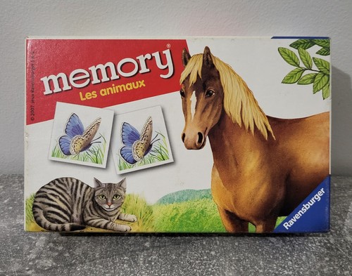 Jeux mémory les animaux - mémory,