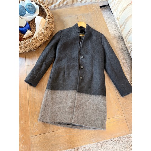 Allsaints strand crombie coat - strand,