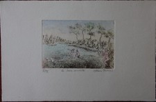 Alain BONNEC - Gravure