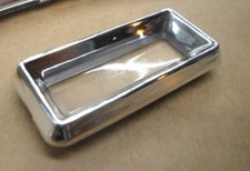 1957 57 Ford Odomètre Lentille Visage Cadran Chrome Fairlane Neuf