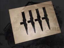 POCHOIR REUTILISABLE STENCIL MARQUAGE CARTOUCHE CAL 50. jeep willys us ww2