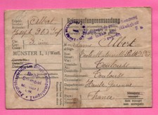 LETTRE DE PRISONNIER DE GUERRE
