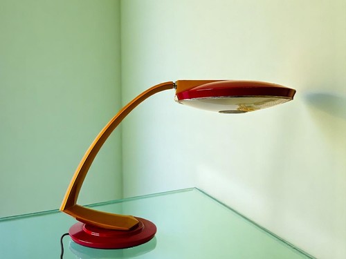 Lampe bureau vintage - lampe, de