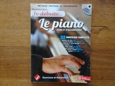 Je débute le PIANO, Méthode pratique et progressive, morceaux avec play-back